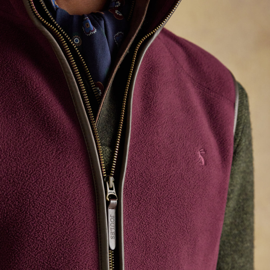 Joules Mens Heritage Fleece Gilet