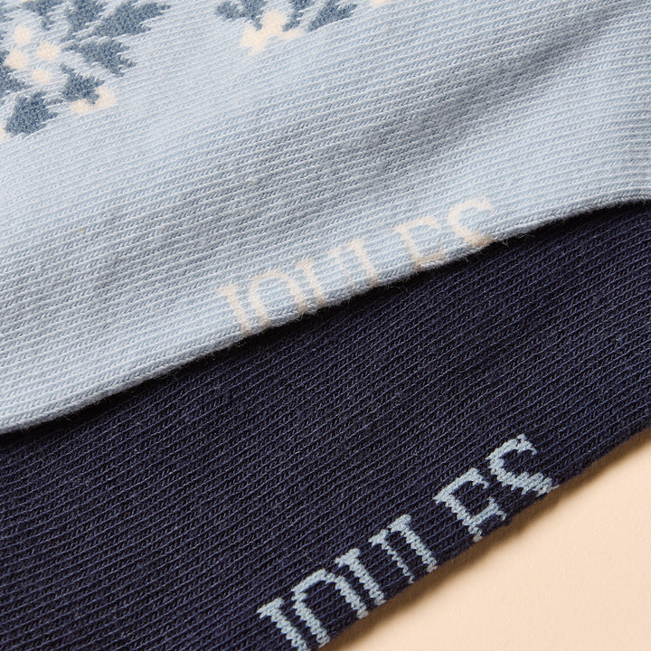 Joules Ladies Everyday 2 Pack Socks