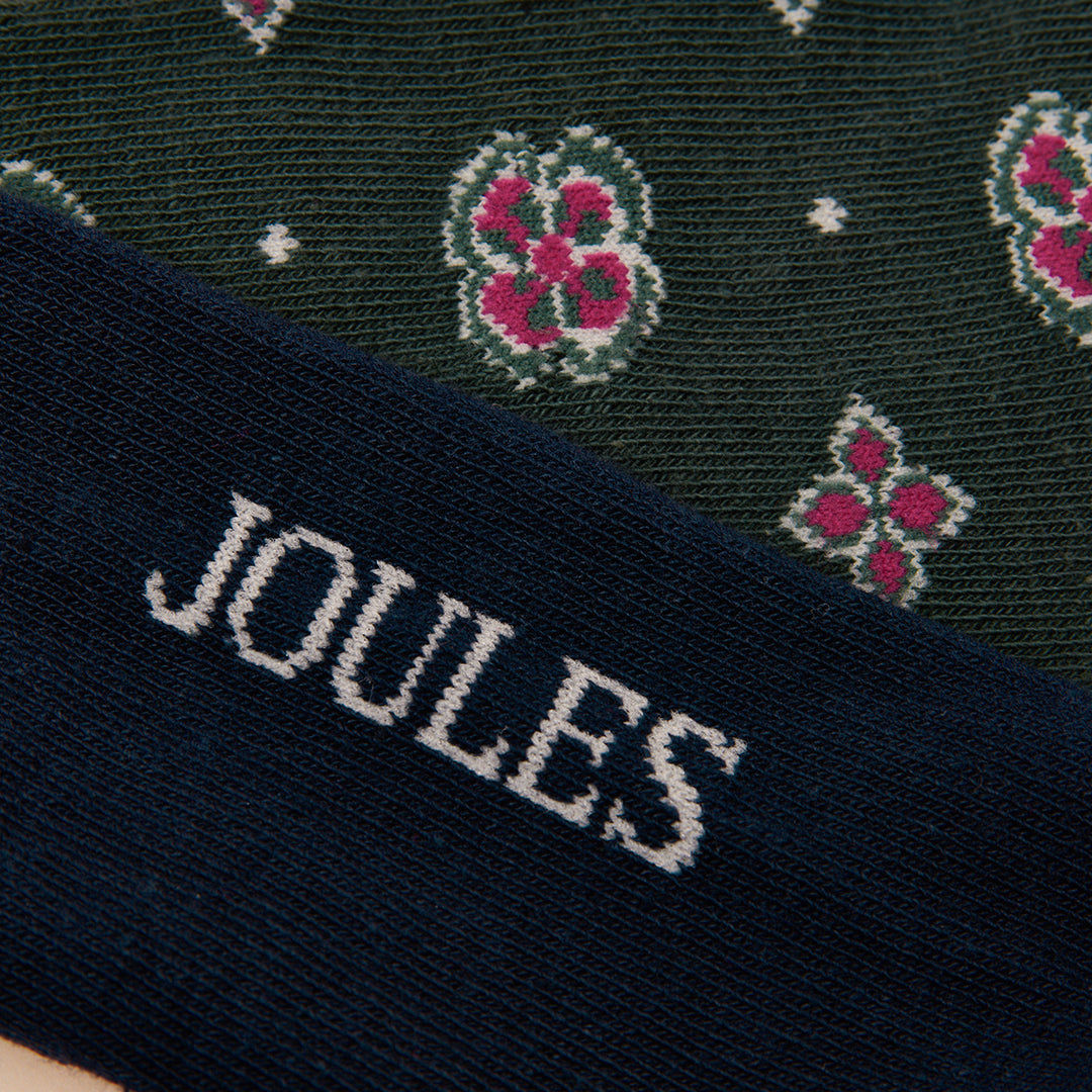 Joules Ladies Everyday 2 Pack Socks