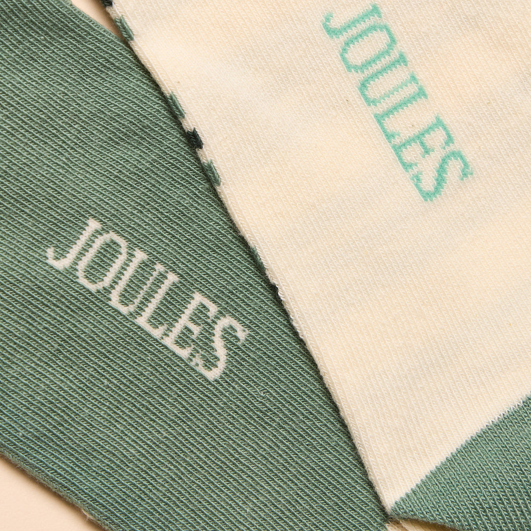 Joules Ladies Everyday 2 Pack Socks