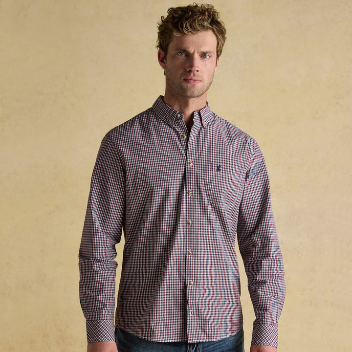 Joules Mens Classic Poplin Check Shirt