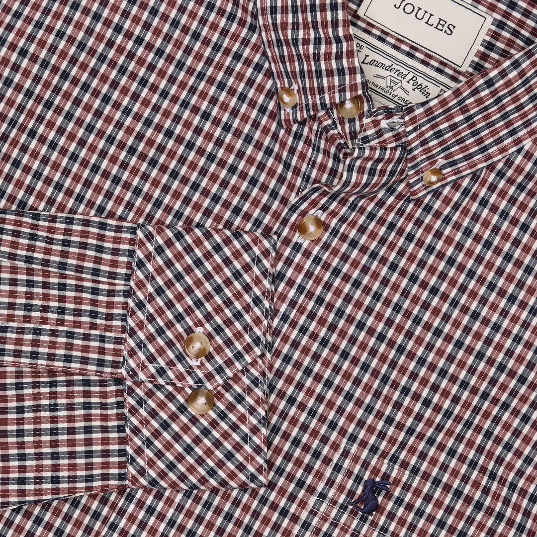 Joules Mens Classic Poplin Check Shirt