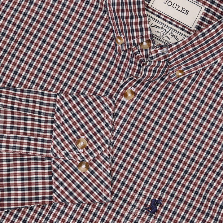 Joules Mens Classic Poplin Check Shirt