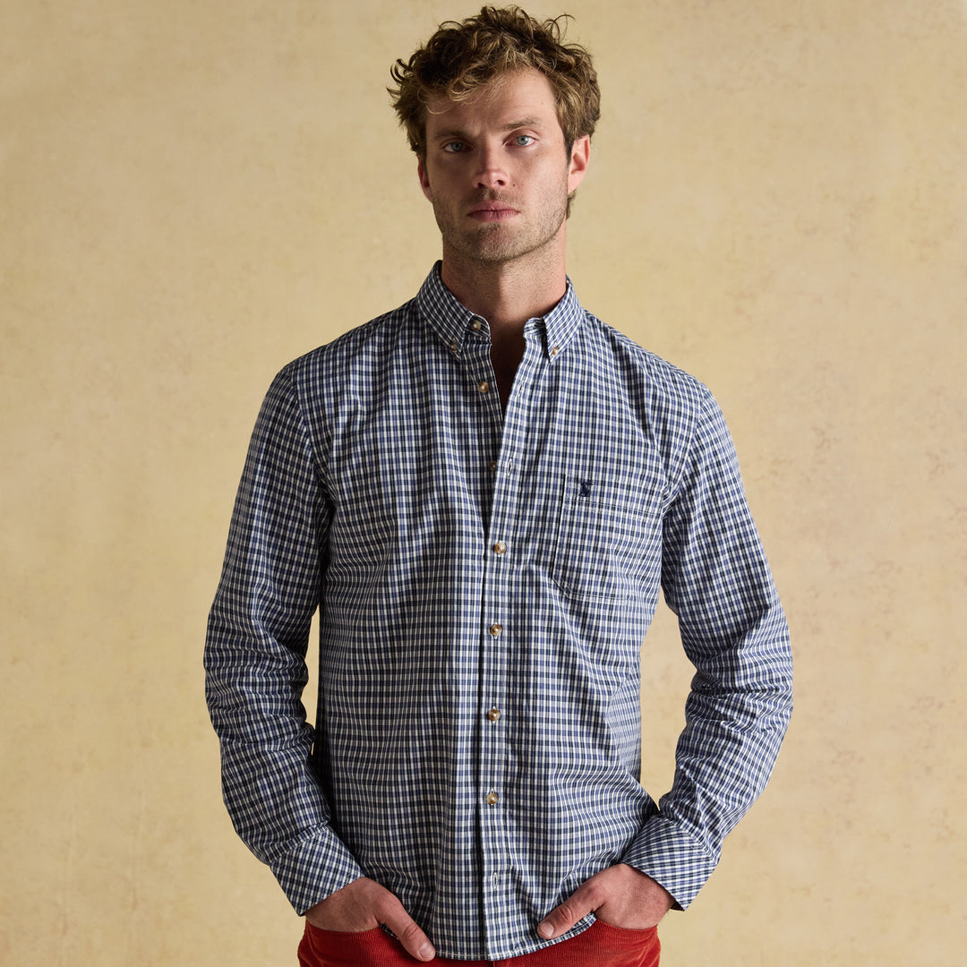 Joules Mens Classic Poplin Check Shirt