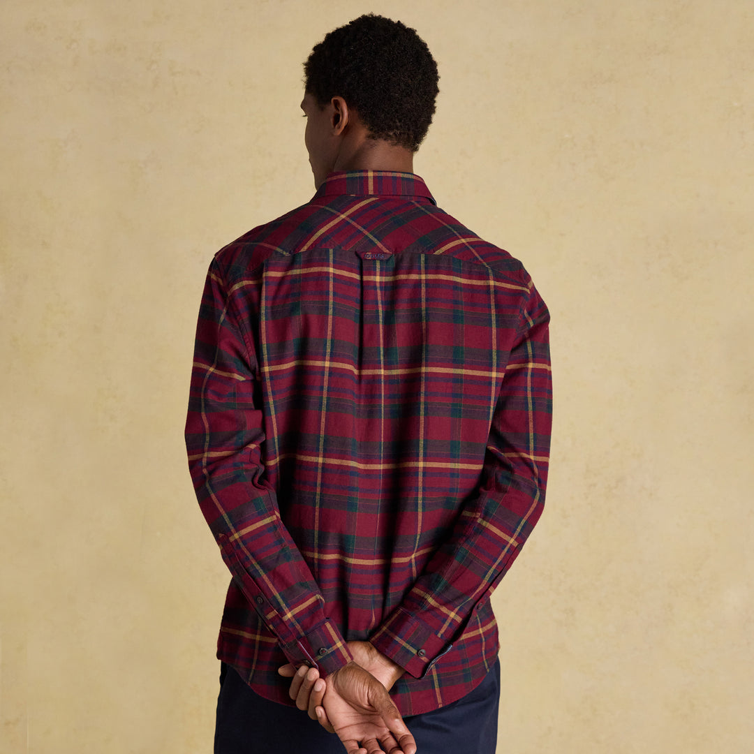 Joules Mens Brushed Flannel Shirt