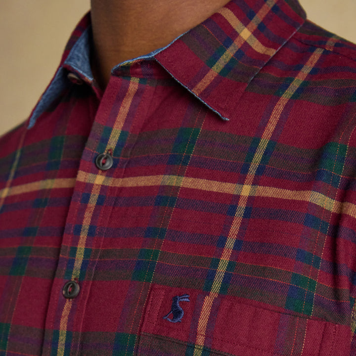 Joules Mens Brushed Flannel Shirt