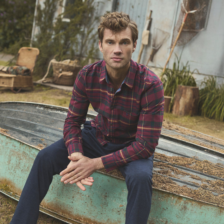 Joules Mens Brushed Flannel Shirt
