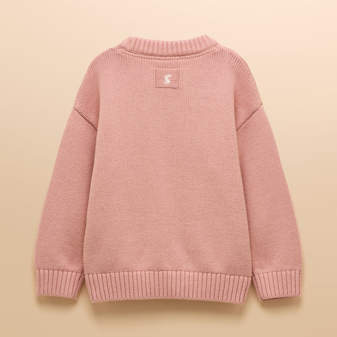 Joules Girls Intarsia Jumper