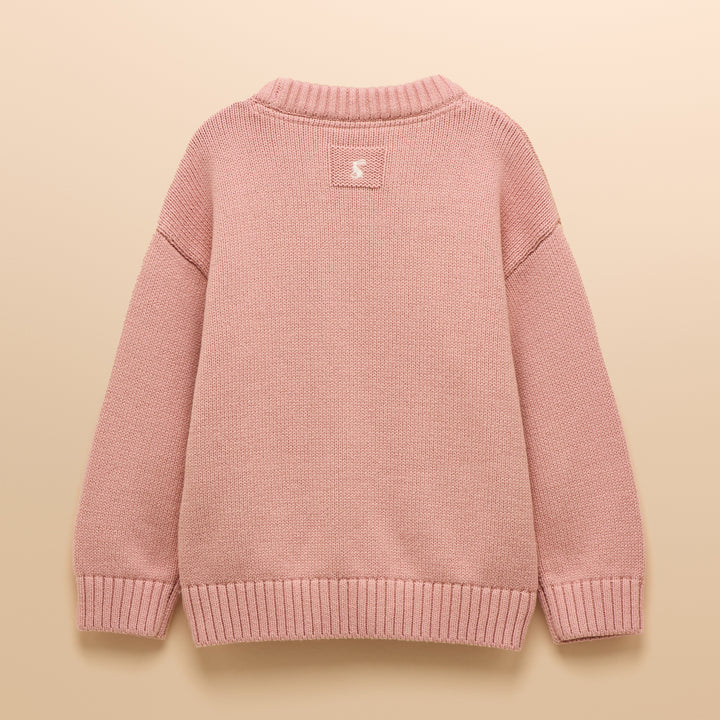 Joules Girls Intarsia Jumper