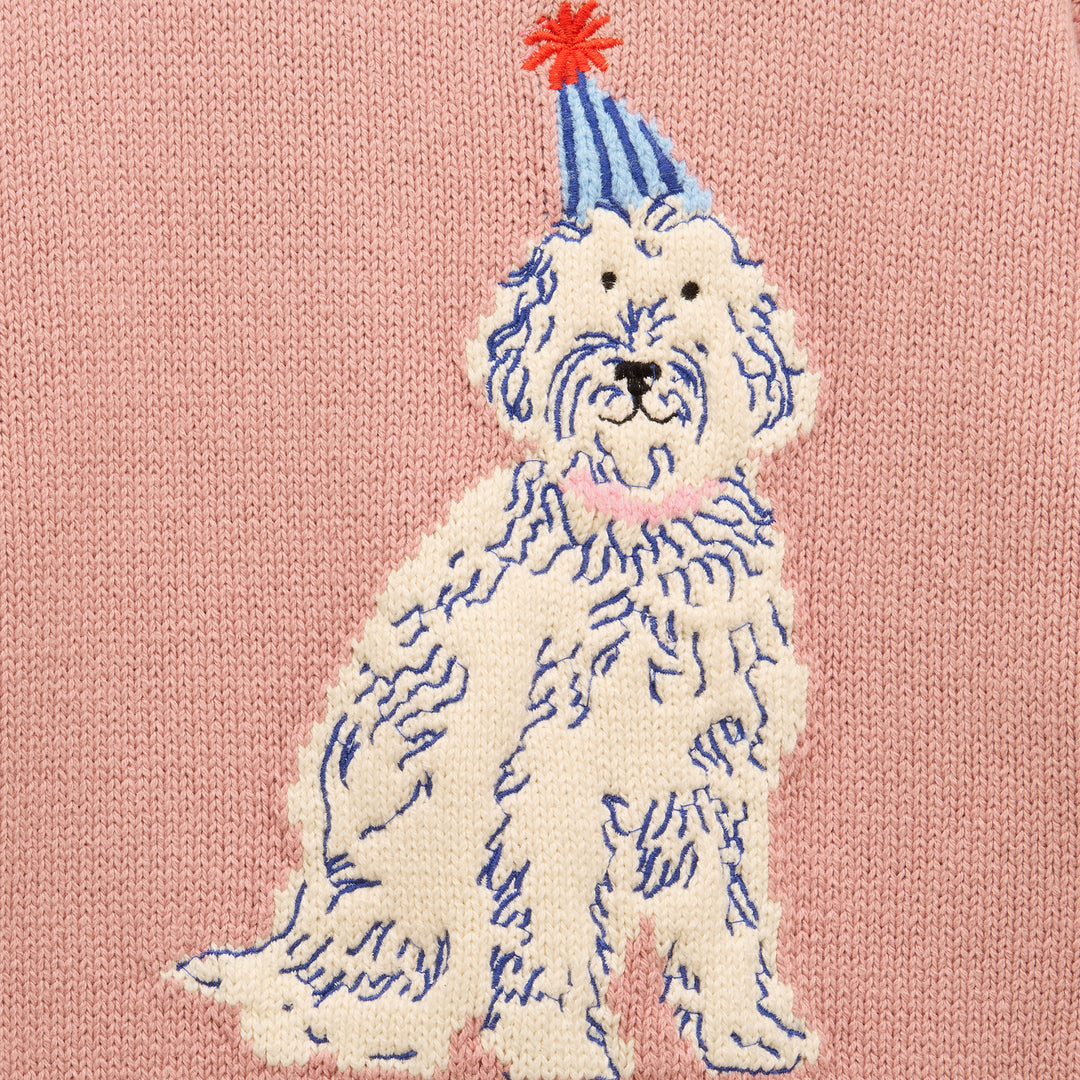 Joules Girls Intarsia Jumper