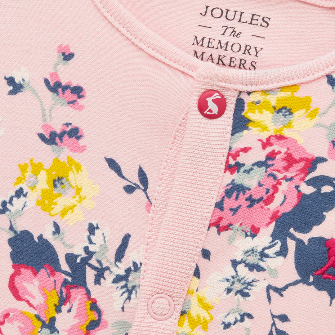 Joules Baby Girl Razamataz Printed Babygrow