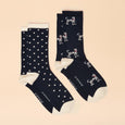Joules Ladies Everyday 2 Pack Socks