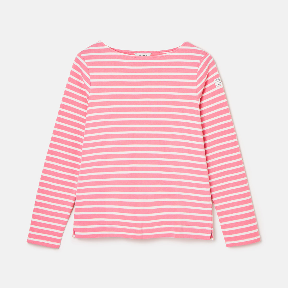 トップス house on the hill S/S Tee (Pink) 90cm Joules Ladies New Harbour Stripe Top - Pink/Stripe | Millbry Hill