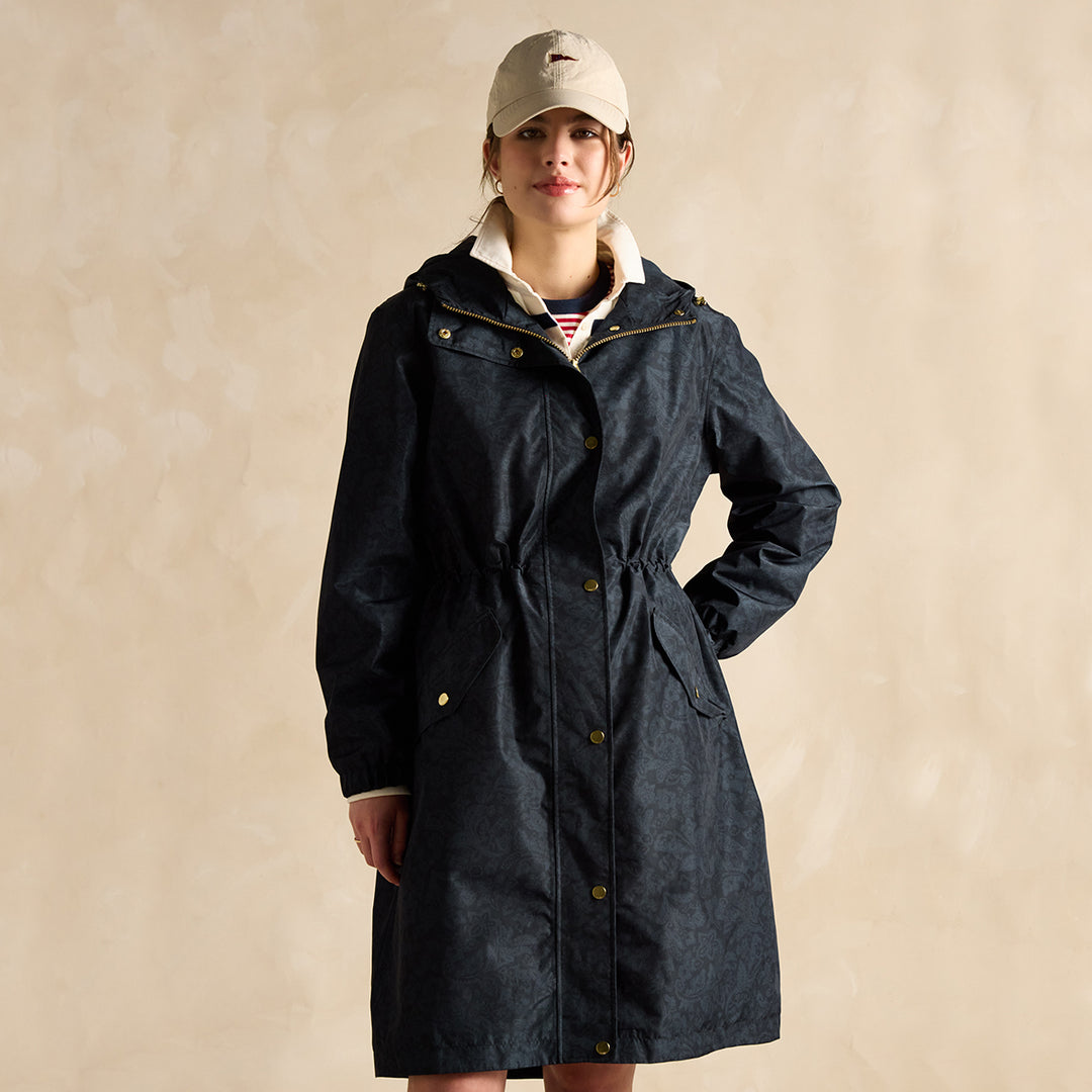 Joules Ladies Holkham Packable Rain Coat