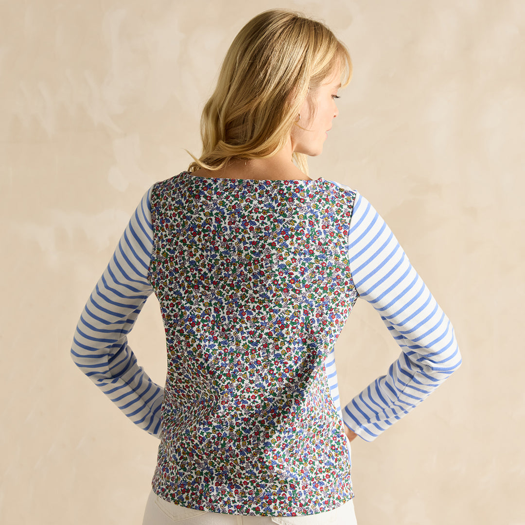 Joules Ladies Printed Harbour Top