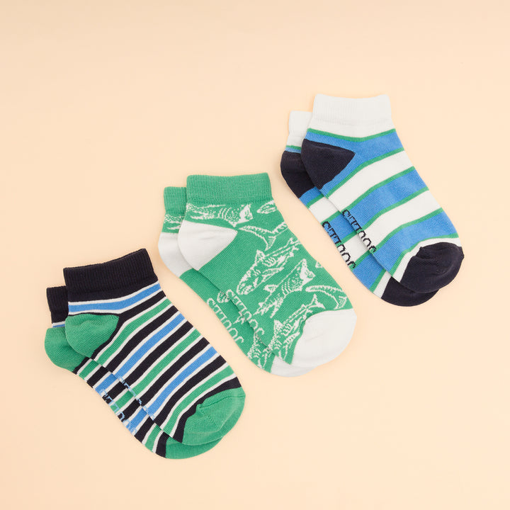 Joules Junior Rilla 3 Pack Socks