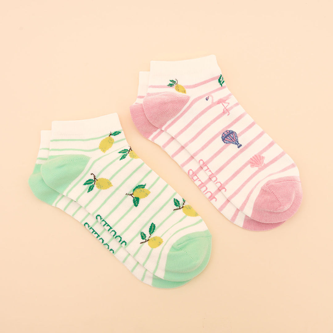 Joules Ladies Rilla 2 Pack Socks