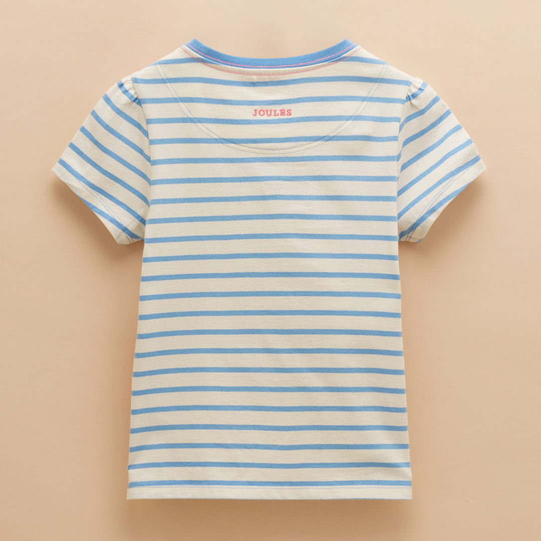 Joules Girls Astra Guinea Pig Print Top