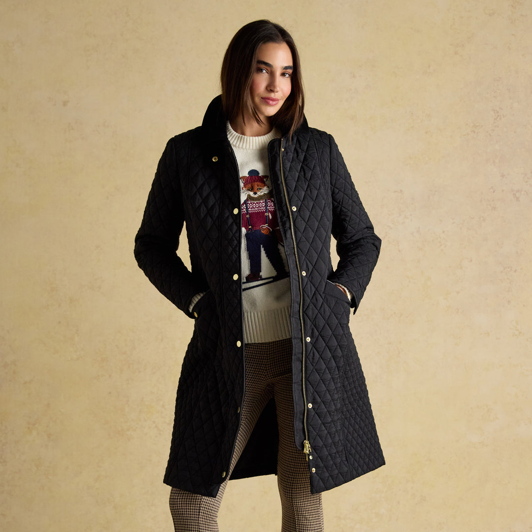 Joules Ladies Rosewell Long Coat