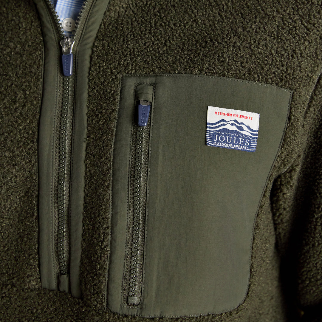 Joules Mens Ashford 1/4 Zip Fleece