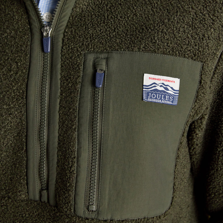 Joules Mens Ashford 1/4 Zip Fleece