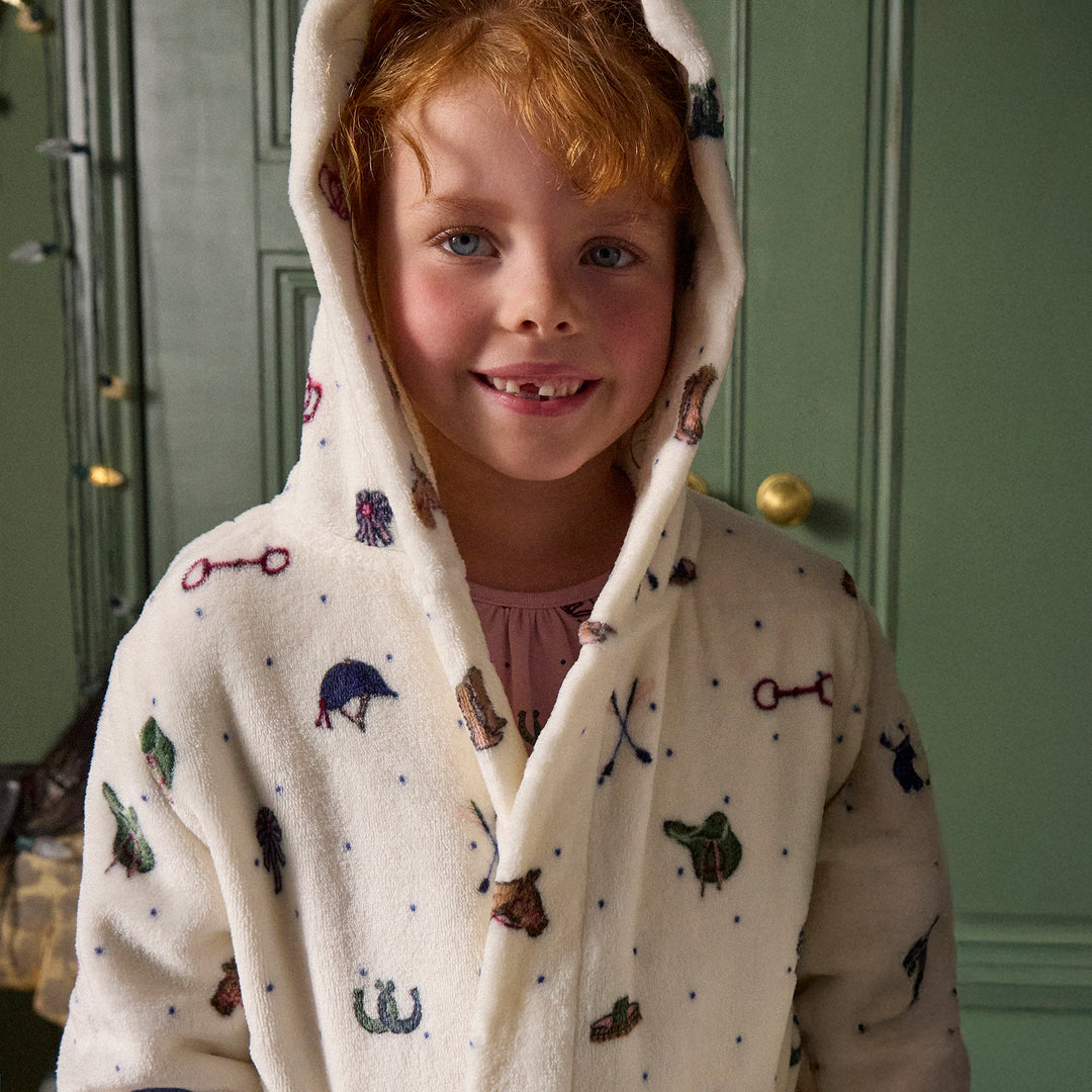 Joules Girls Snug Dressing Gown