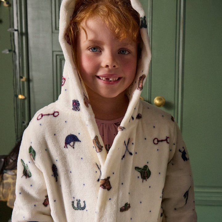Joules Girls Snug Dressing Gown