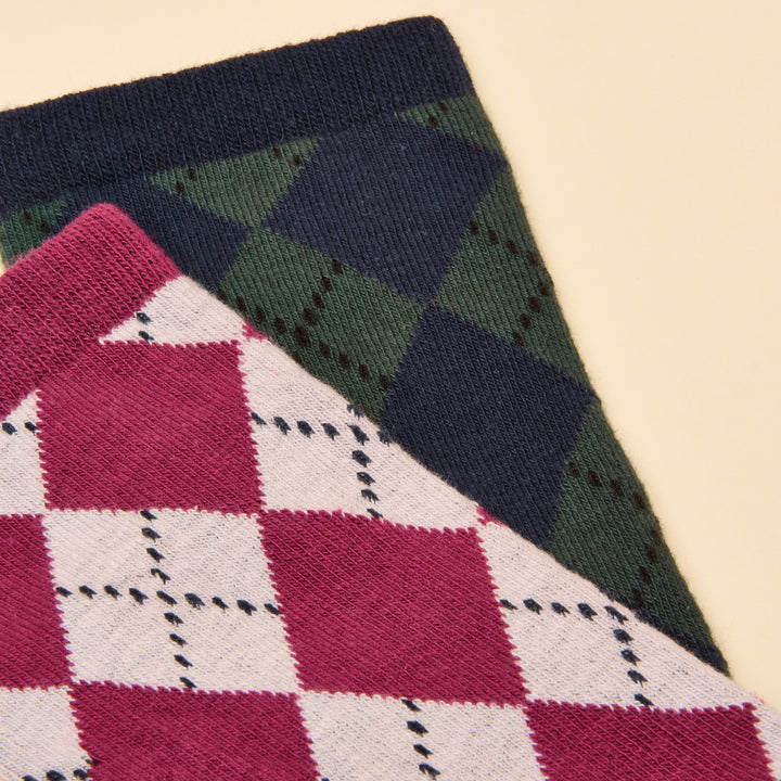 Joules Ladies Everyday 2 Pack Socks