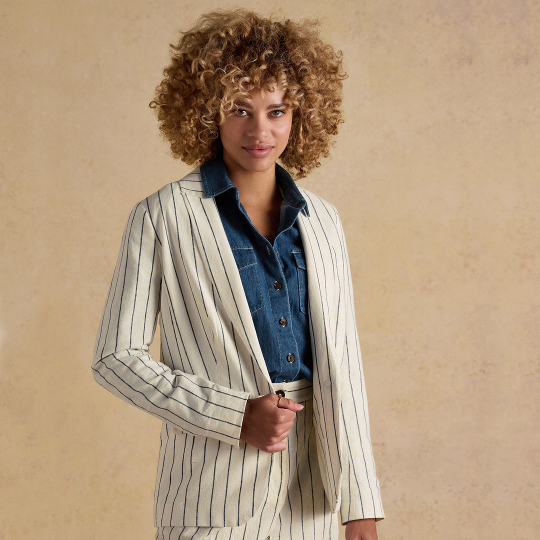 Joules Ladies Linen Blazer
