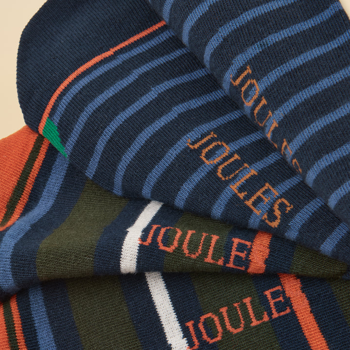 Joules Mens Kingsbury Two Pack Socks