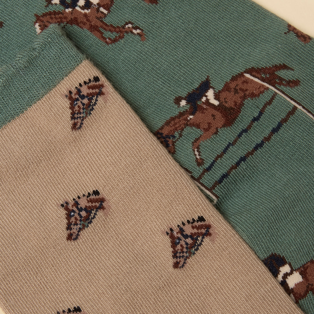 Joules Ladies Everyday Two Pack Socks