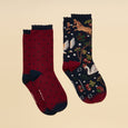 Joules Ladies Everyday Two Pack Socks