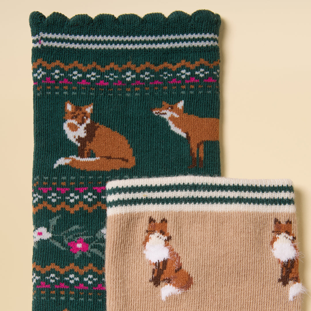 Joules Ladies Everyday Two Pack Socks