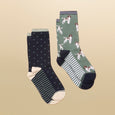 Joules Ladies Everyday Two Pack Socks