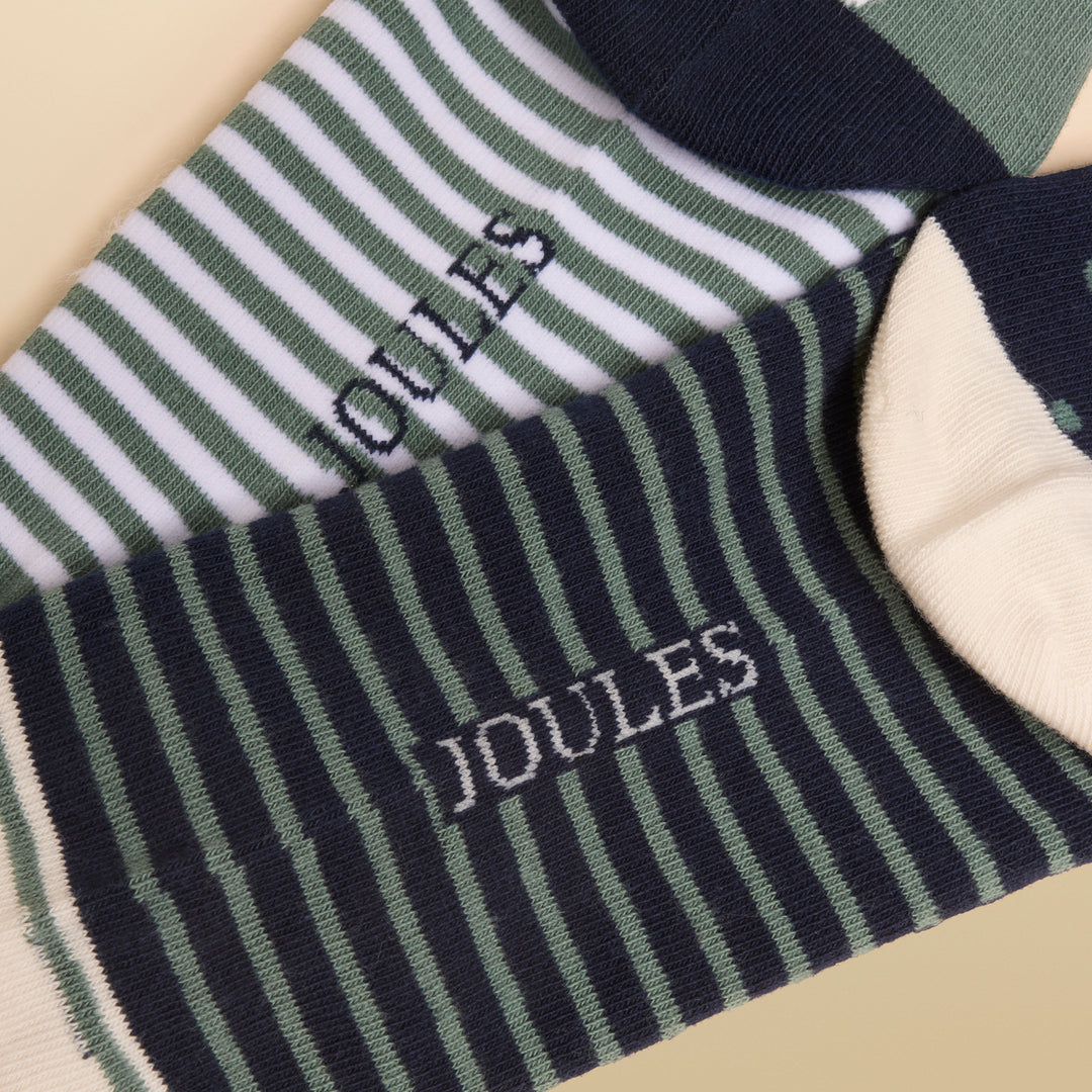 Joules Ladies Everyday Two Pack Socks