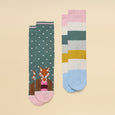 Joules Ladies Everyday Two Pack Socks