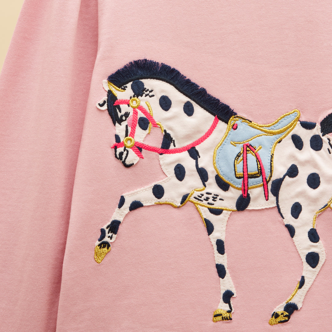 Joules Girls Ava Applique T-Shirt