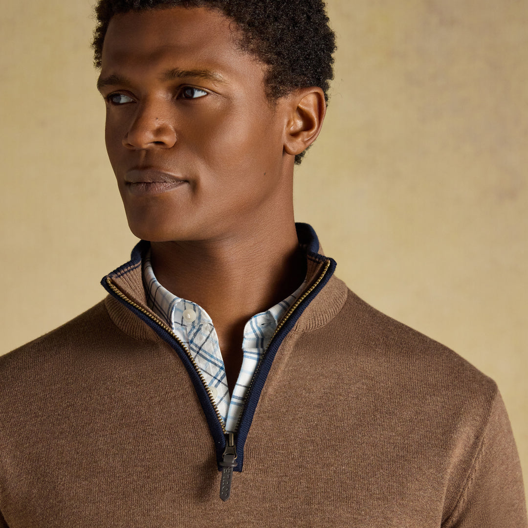Joules Mens Hillside 1/4 Zip Jumper