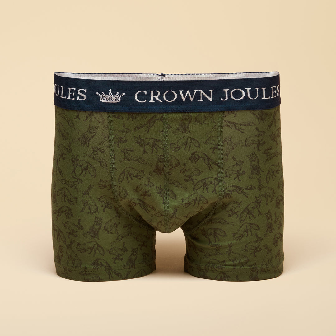 Joules Mens Crown Joules 2 Pack Underwear