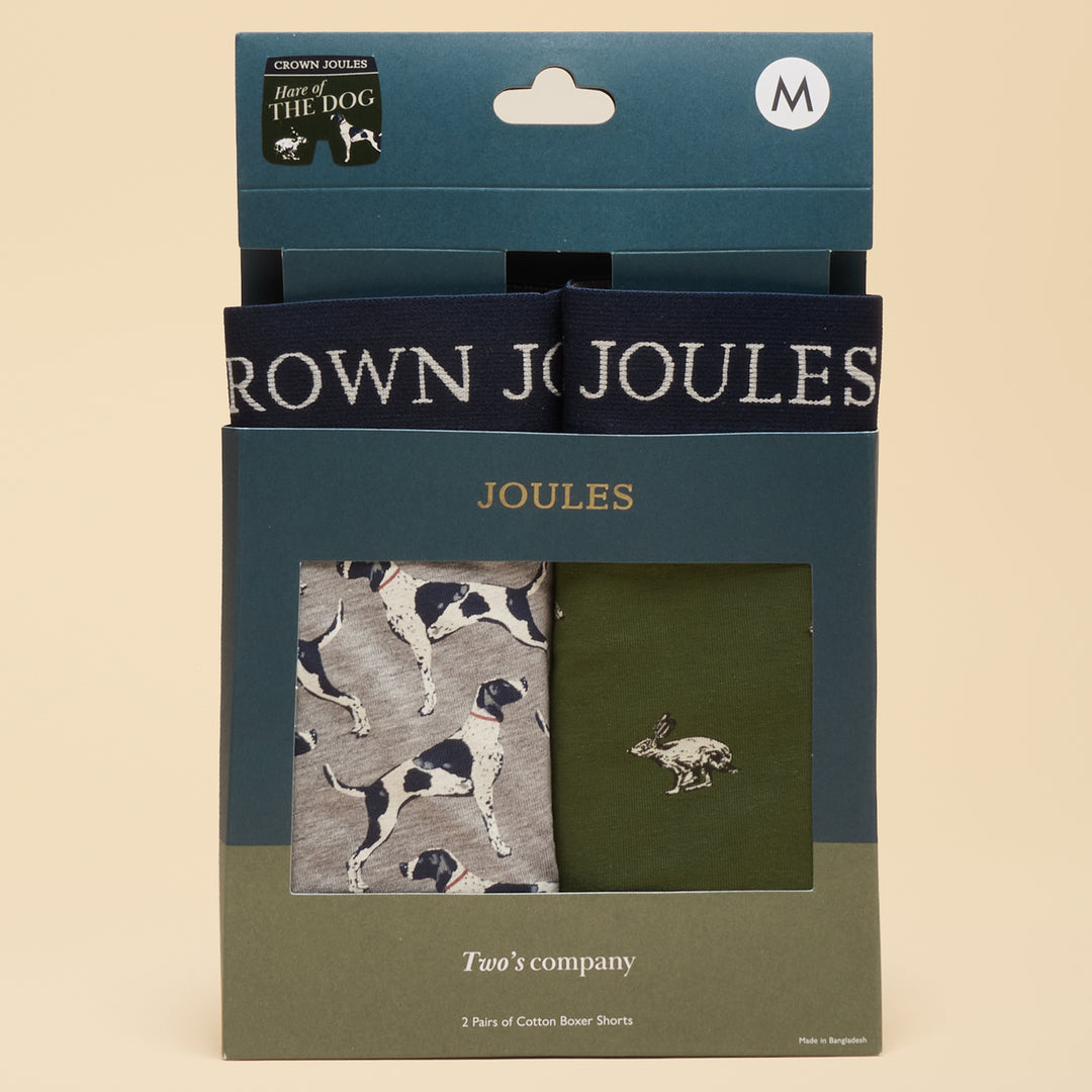 Joules Mens Crown Joules 2 Pack Underwear