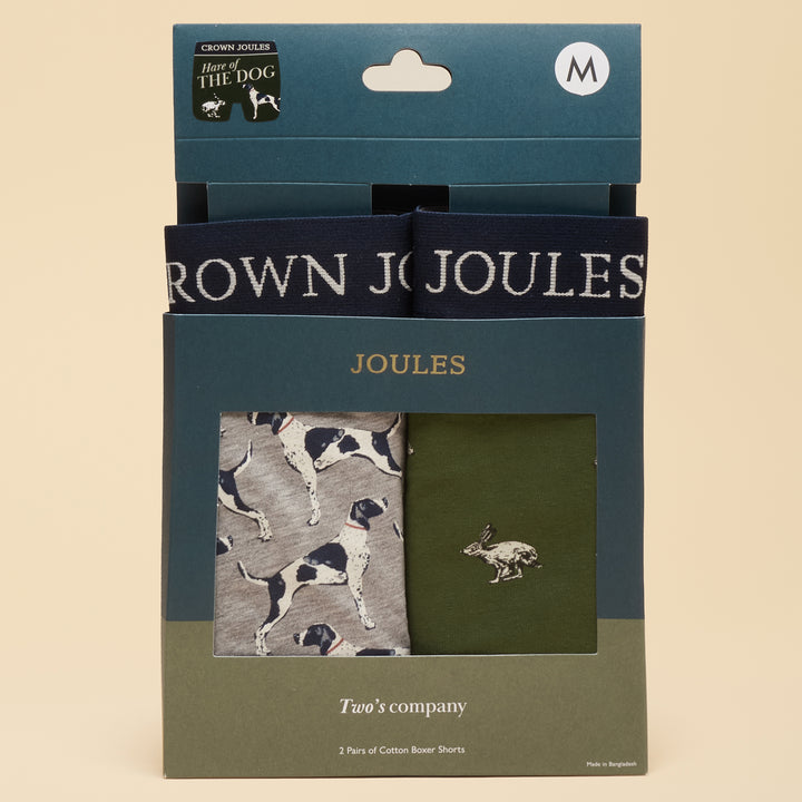 Joules Mens Crown Joules 2 Pack Underwear