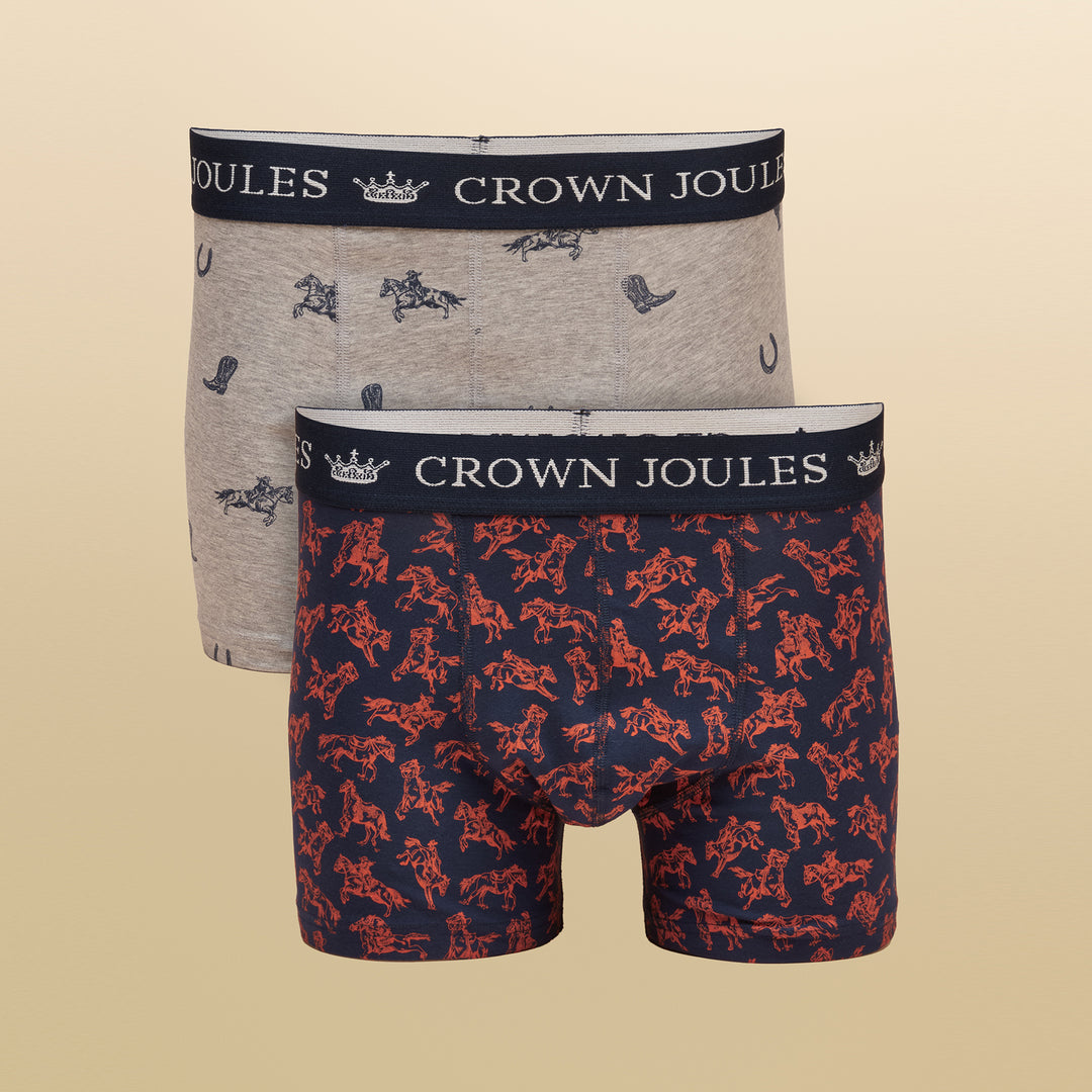Joules Mens Crown Joules 2 Pack Underwear