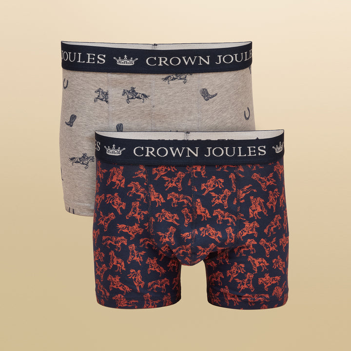 Joules Mens Crown Joules 2 Pack Underwear