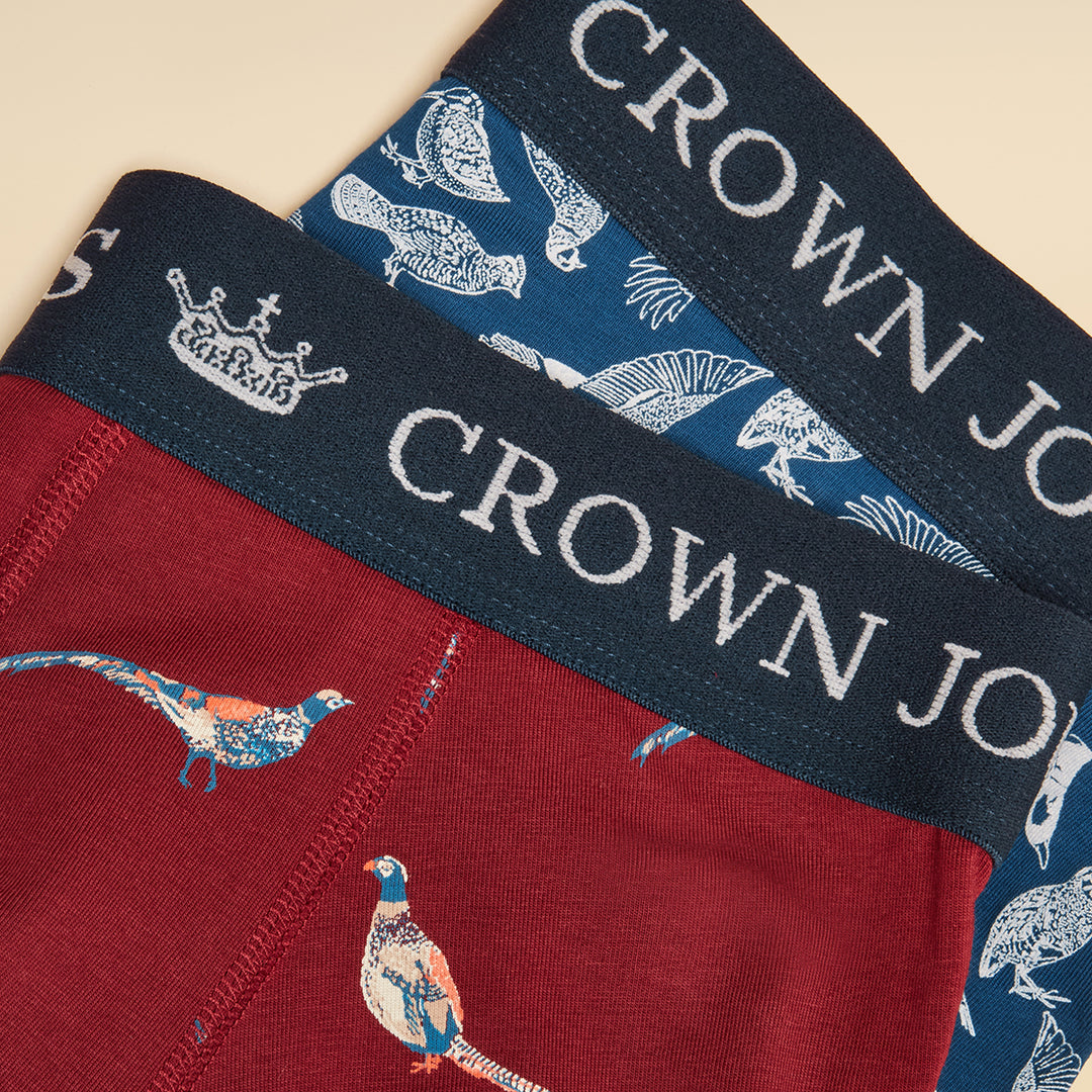 Joules Crown Joules 2 Pack Underwear