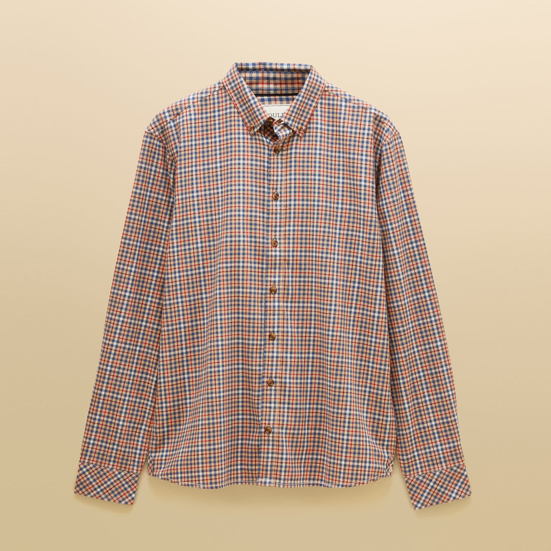 Joules Mens Flannel Lightweight Check Classic Fit Shirt