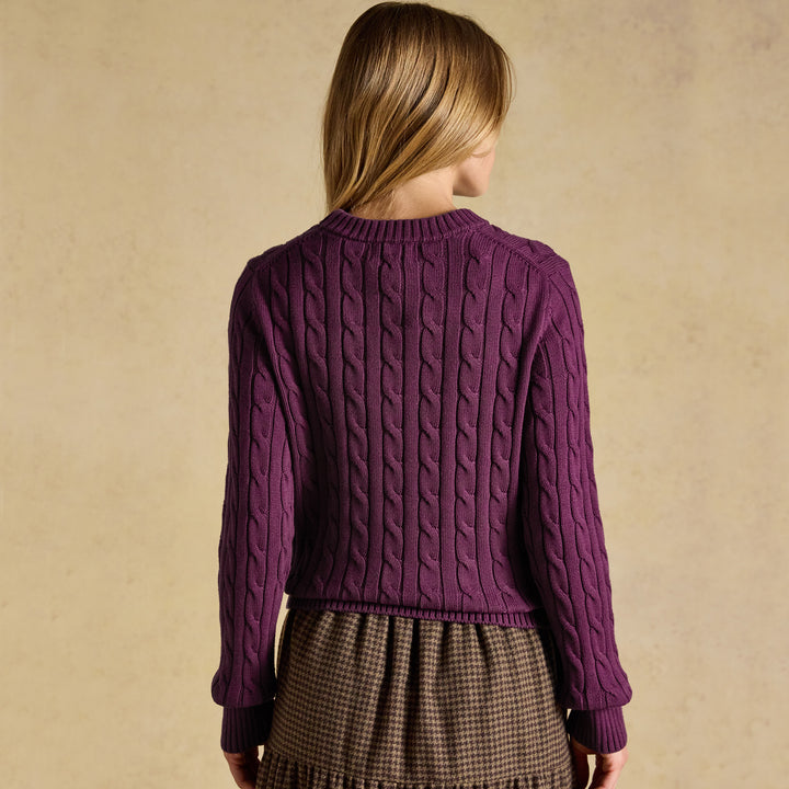 Joules Ladies Classic Cable Jumper