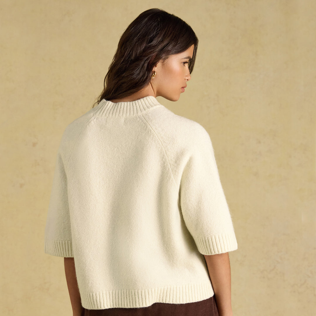 Joules Ladies Short Sleeve Knit Jumper