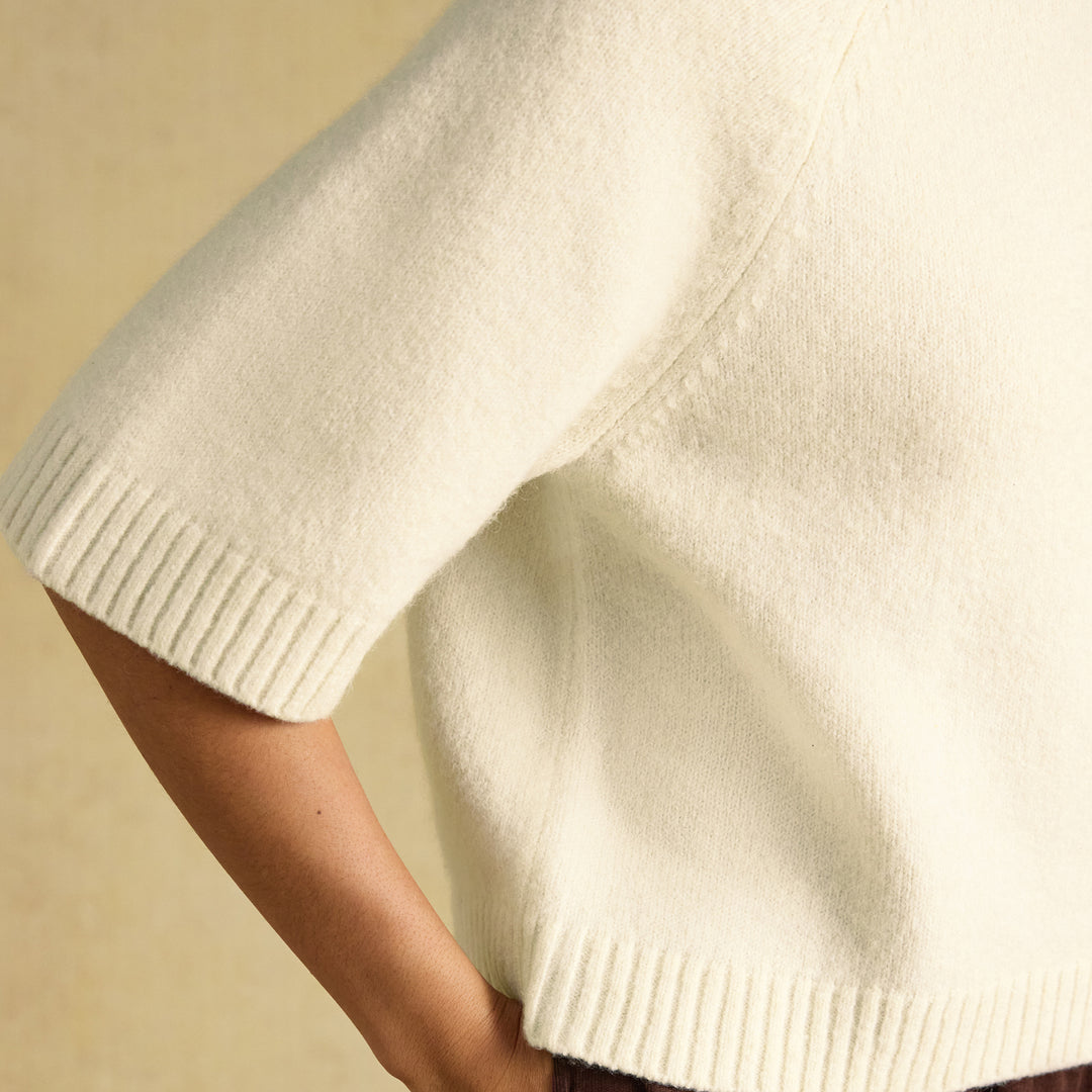Joules Ladies Short Sleeve Knit Jumper