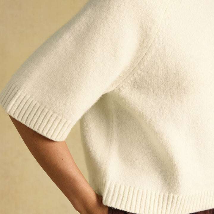 Joules Ladies Short Sleeve Knit Jumper