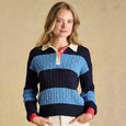 Joules Ladies Cable Rugby Jumper